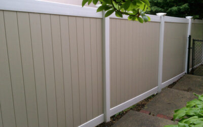 PVC Fence Installation in Bergen County